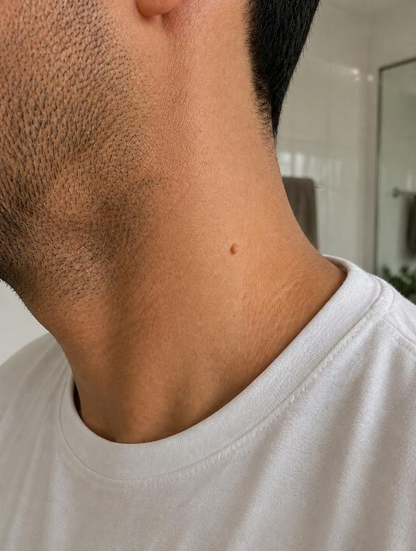 Day 0 — Before skin tag visible