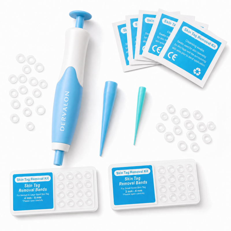 Kit complet avec applicateur, bandes, wipes, loaders et ebook